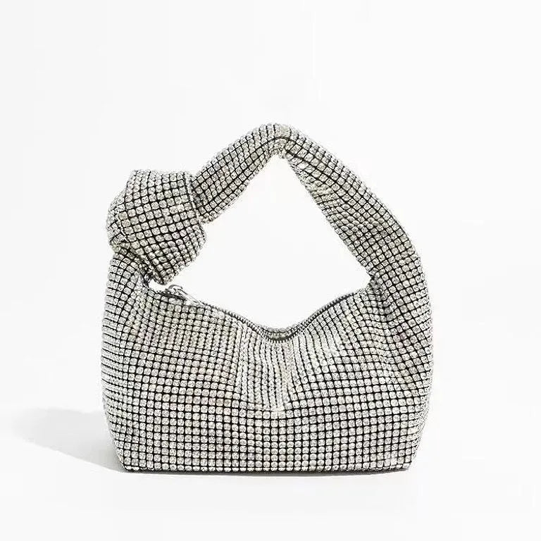 Fashion Diamond Rhinestone Chain Bag - Bellarte Enchanté Fashion Diamond Rhinestone Chain Bag